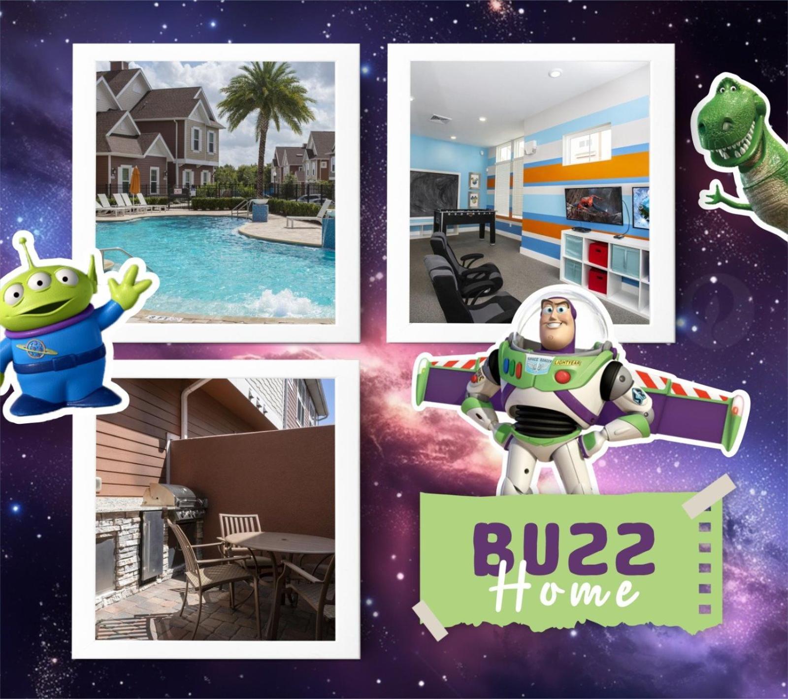 Magical Themed House Just 5 Minutes To Disney Free Bbq Pool Access Four Corners Exteriör bild
